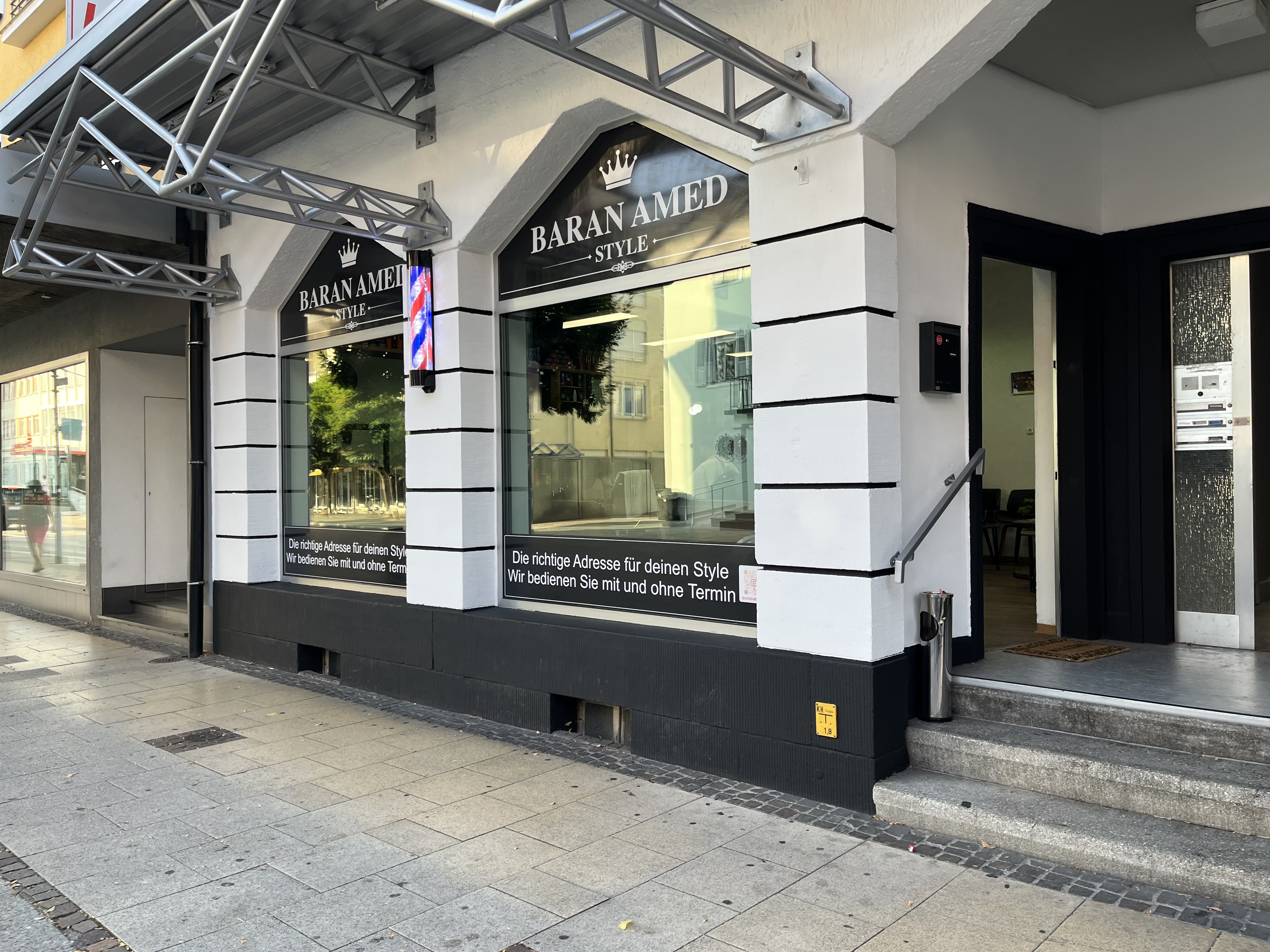 Barbershop Außenansicht